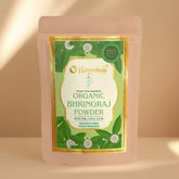 Hennahub Gold Bhringraj Powder for Hair, Eclipta Alba | Double Filtered 100g